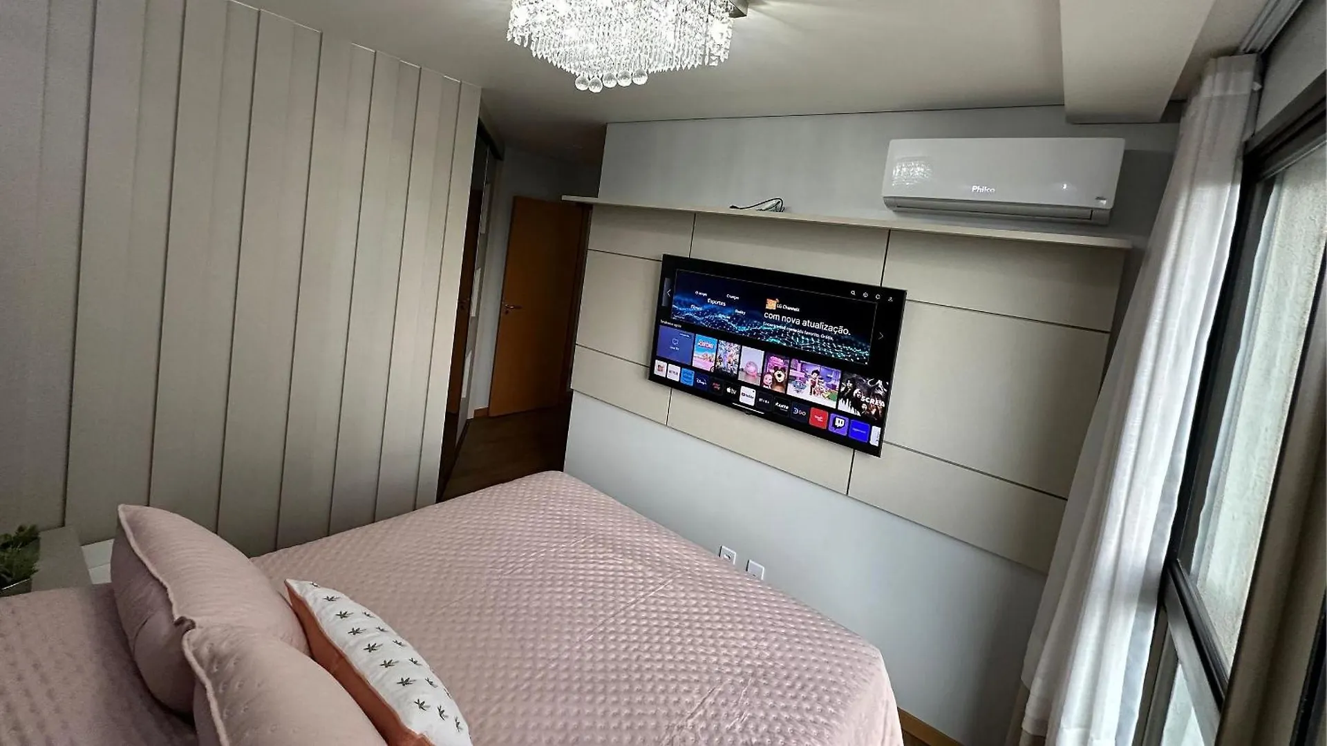 Luxo Com Ar, Piscina Aquecida E Vista Mar Apartment Penha  Brazil